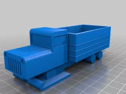 Ski truck block maker Toy