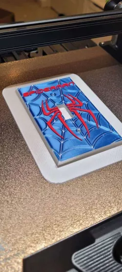 Spiderman Light Switch Cover