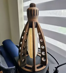 Steampunk Lamp for T-10 bulb