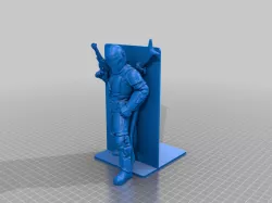 The Mandalorian & Baby Yoda Bookends