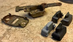 VW golf MK I door stay friction block