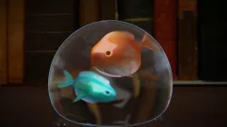 A Fish Bubble Scene 3D model
