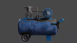 air compressor 3D model
