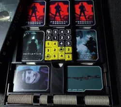 Alien RPG card, token and dice organiser