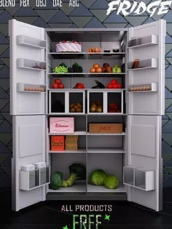 Artel no frost refrigerator 3D model