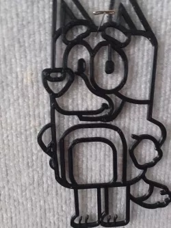 Bluey: Bandit 2d wall art
