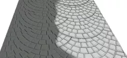 Bogen Fan Pattern Low-poly 3D model