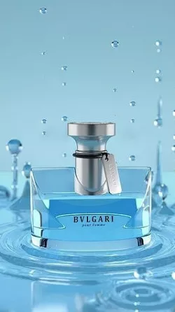 BVLGARI Perfume Project for C4D and Redshift Render  3D model