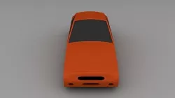 Car Toy Low-poly 3D model