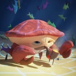 Cartoon Crab 3D model