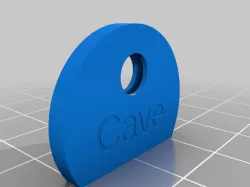 Cave key cap