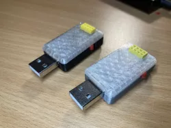  CH340 USB ESP01 programmer with switch (remix)