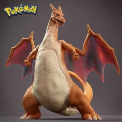 Charizard 3D Model Low-poly 3D model