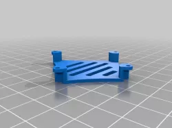 Cinelog 25 skidplate for dji o3 air unit (GepRC, Cinelog25)