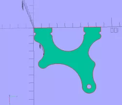 CNC Pocket Slingshot (two fingers)