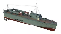 D3 soviet motor torpedo boat 3D model