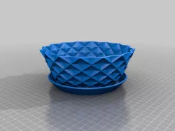 Diamond Pattern Planter