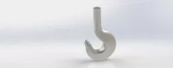DIN15401 NR63 HOOK 3D model