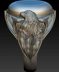 eagle ring 3D model