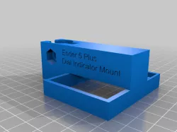 Ender 5 Dial Gauge Mount