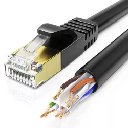 Ethernet starch cable Plug  cat 7 3D model  3D model