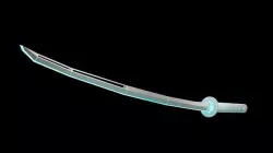Future Katana Low-poly 3D model