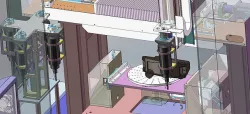 industrial 3D model Six axis CNC machining 3D model
