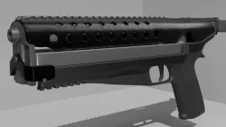 Keltec P50 Pistol 3D model