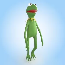 Kermit The Frog 3D model