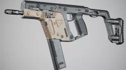 Kriss Vector Low-poly 3D model