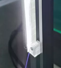 LED-strip 45 degree mount 30cm long lighting