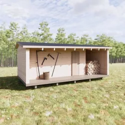 Log Cabin 3D model