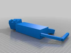 Minecraft lying cat (with holes for eyes and nose)