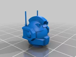 Minifigure GM Heads Gundam