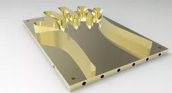 Mold for PE Glove Machine 3D model