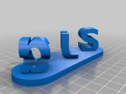 My Customized dual words illusion