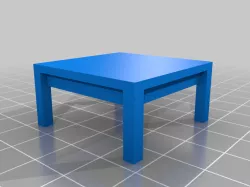 My Customized Miniature Table (Customizer)