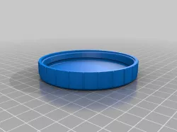 My Customized Parametric Bottle Cap / Jar Lid