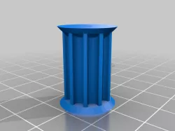 My Customized Pulley generator with hex hole and hub holes support (useful in FRC)