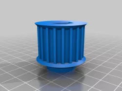 My Customized Pulley generator with hex hole and hub holes support (useful in FRC)
