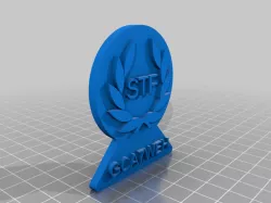 My Customized STF geocoin