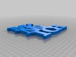 My Customized Variable WORD Sculpture ETHAN!!