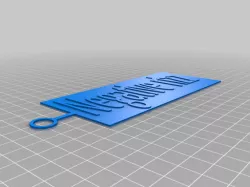Negative Rizz Keychain 