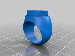 Pentacle ring to open gear box