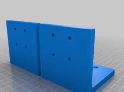Printer stand to wall support