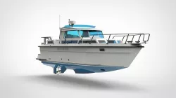Recreational Boat 3D model