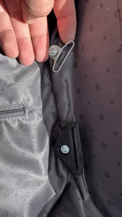 Rimowa compression strap mounting loop replacement