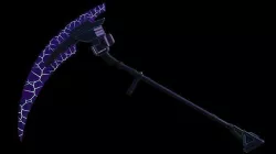 Scythe sci-fi Low-poly 3D model