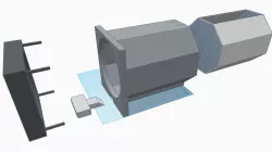 "STOP VOC" 120mm Fan Charcoal Air Filter