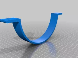 Telescope ring clamps for vixen-style dovetail bar (143mm)